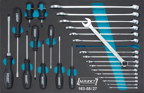 Hazet tool set ring spanner - tool,