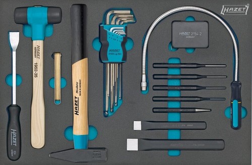 Hazet tool set - tool, angle