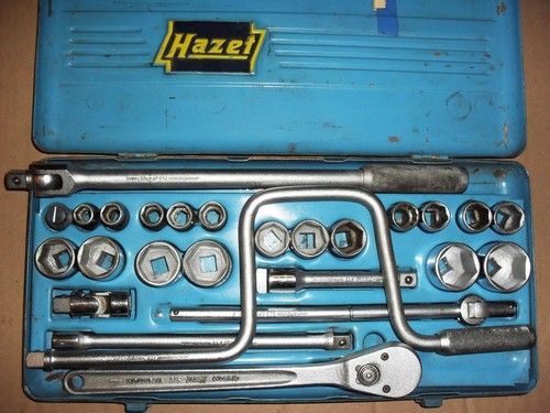 Hazet ratchet socket set - hazet, ratchet-socket